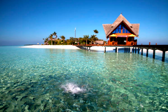 Holhuashi Pavilion--holhuashi亭 dining美食的图片集( ),印度洋三大明珠马尔代夫,迪古法鲁岛 Dhigufaru Island Resort